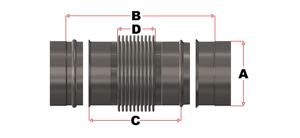 Mining Truck Bellows Connector Kit