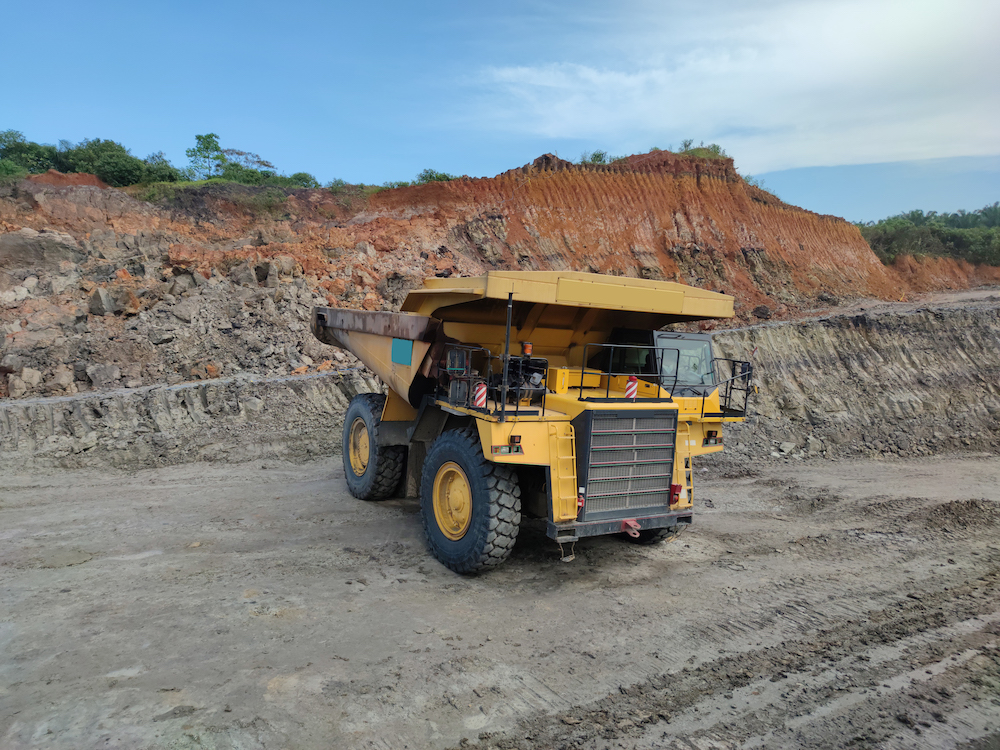 Mining truck