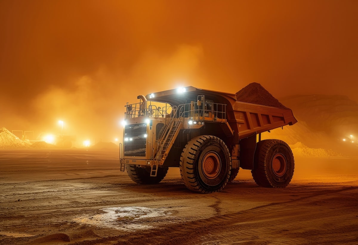 Mining Truck And Fire Prevention