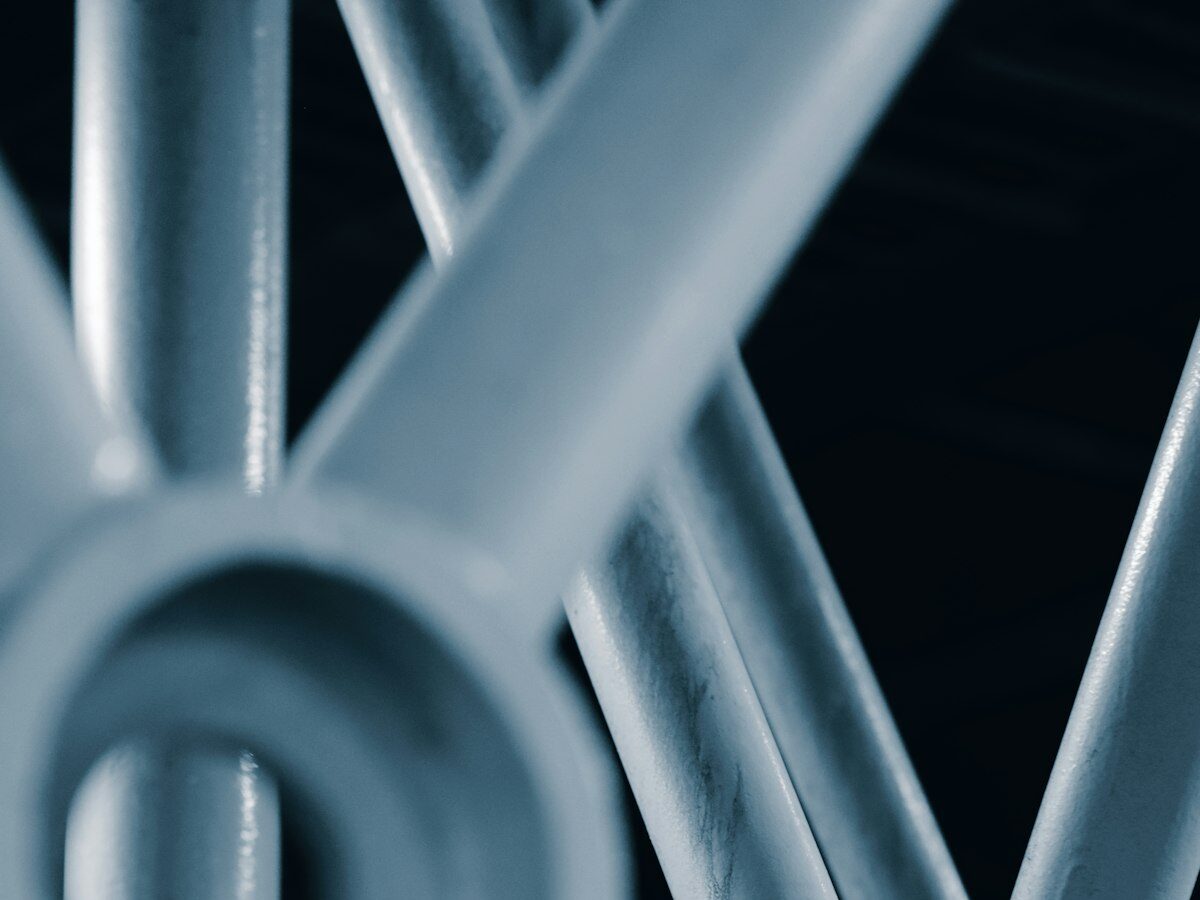 Mine Site Supplier Powder Coated Metal Pipes Closeup E1775161620366